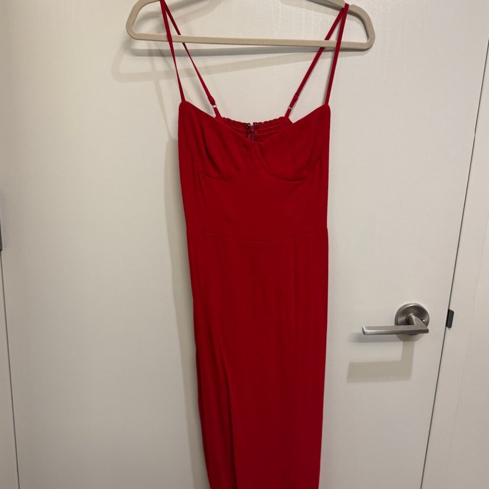 Red Reformation Isabel dress